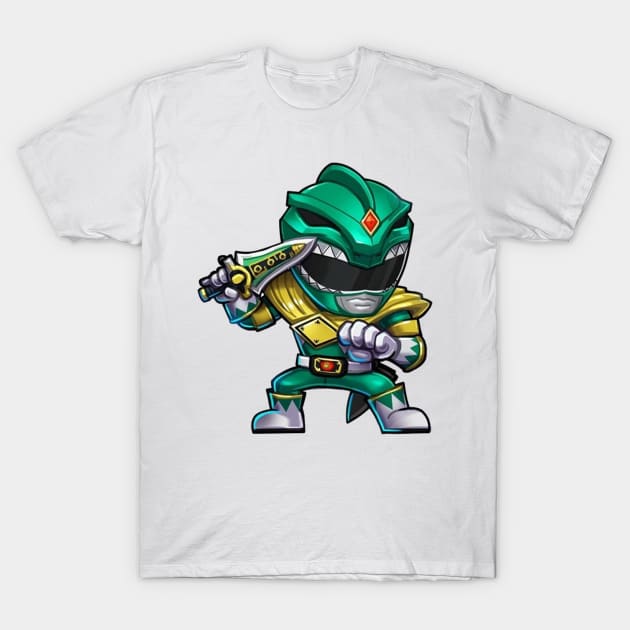 green ranger T-Shirt by mprokolo corgi